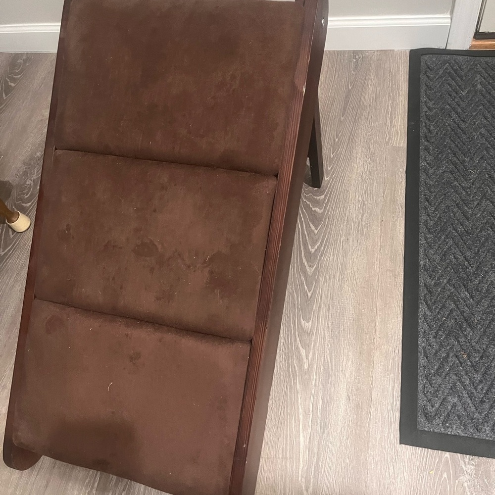 Brown Wooden Folding Pet Ramp